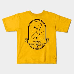 Virgo Birthday constellation Kids T-Shirt